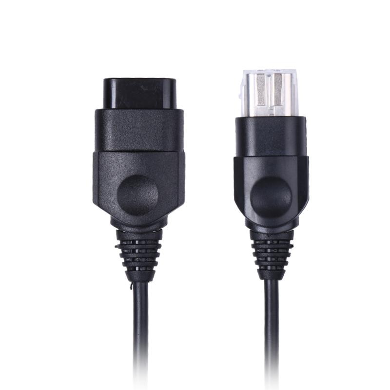 1.8M Black Controller Extension Cord Extender Cable Only For Original Xbox Controllers Simple Plug And Play