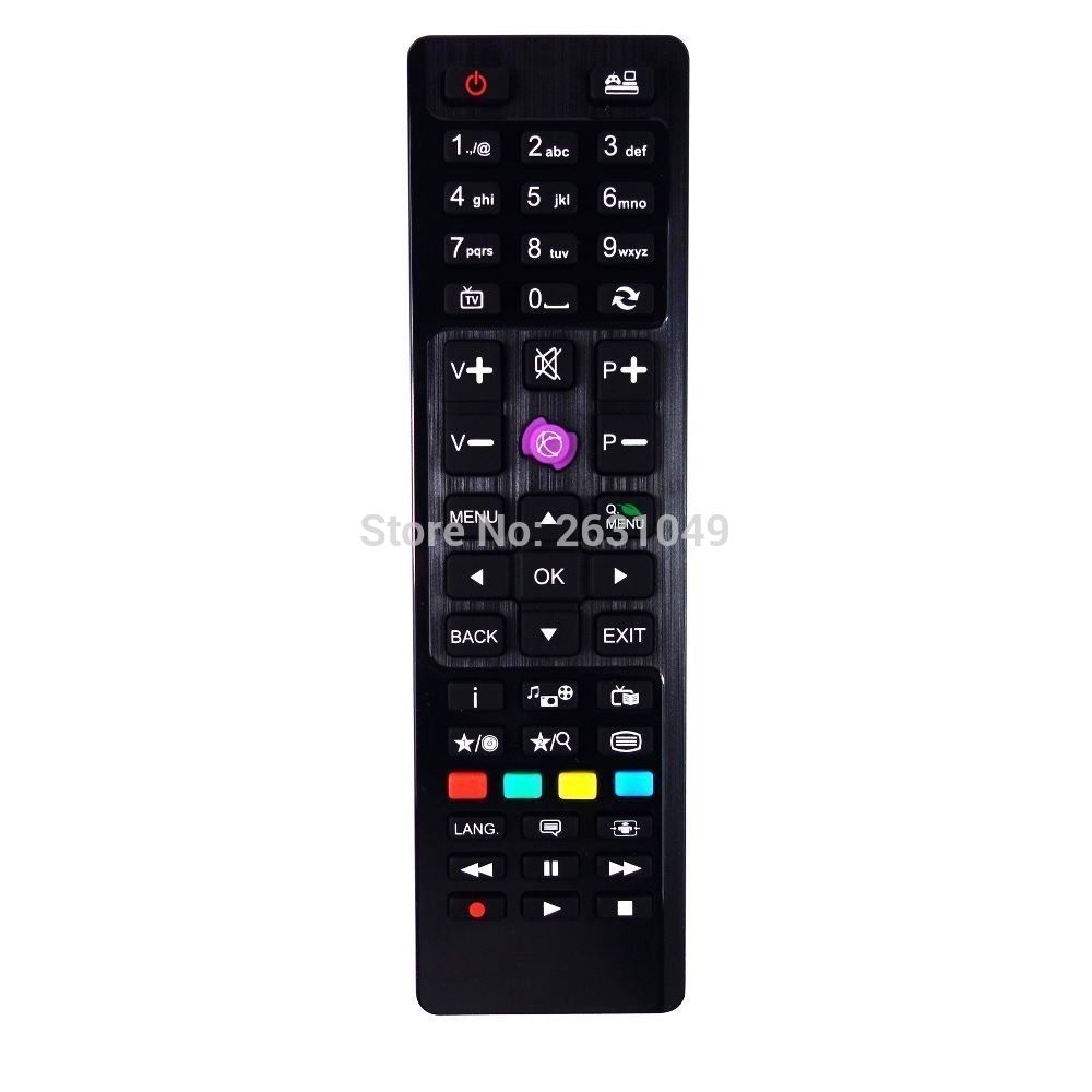 Led tv fjärrkontroll  rc4870 rc4875 rc4870 rc4849 för selecline hitachi techwood tv telefunken finlux shar tv