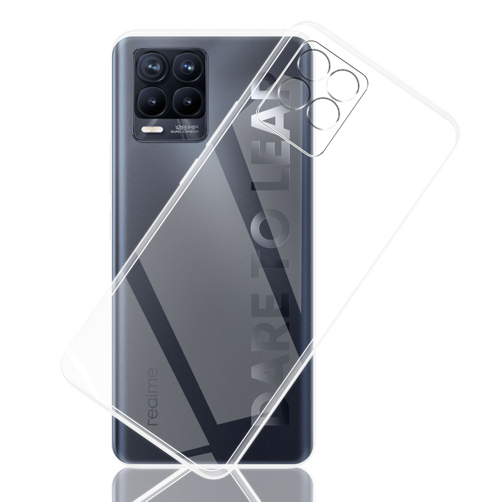Funda transparente de silicona para teléfono Realme, carcasa suave para Realme 8 Pro, 8i, 8Pro