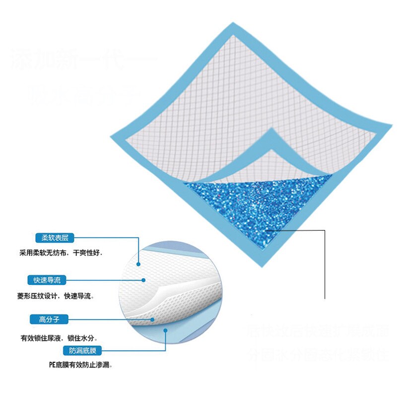 Pet Dog Diapers Toilet Nappy Super Absorbent Diaper Thickening Deodorant Urine Pad Diapers Pet Toilet Mat Dog Urinal Pad