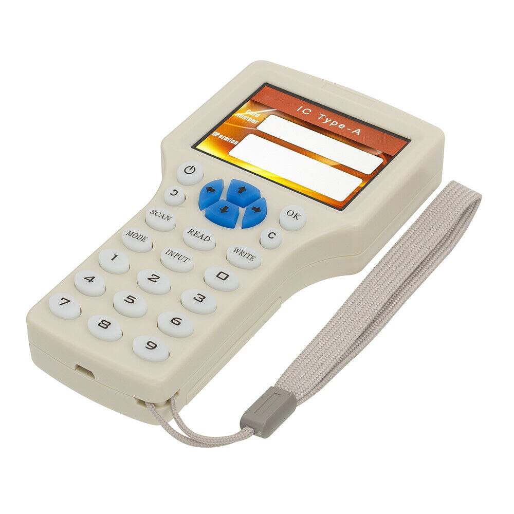 Copieur intelligent RFID 10 fréquence NFC | Graveur/lecteurs/duplicateur, 125KHz, programmateur USB 13.56MHz, porte-clés, lecteur de cartes, décodeur UID: only machine