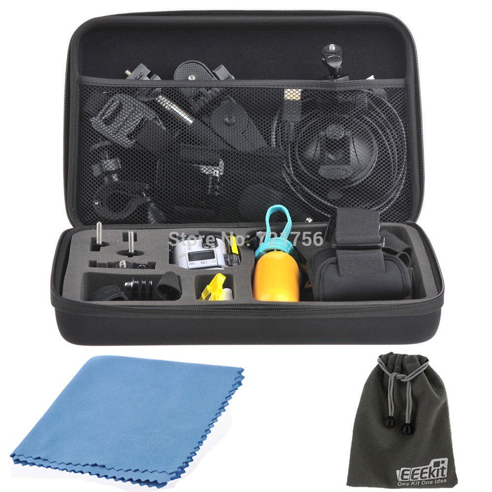 Kamera gopro laukku iso hihna sony action cam fdr -x1000v/w 4k hdr -as20/as100v/as200v gopro 3+  sankari 3 sankari 1 sankari 2 sj4000
