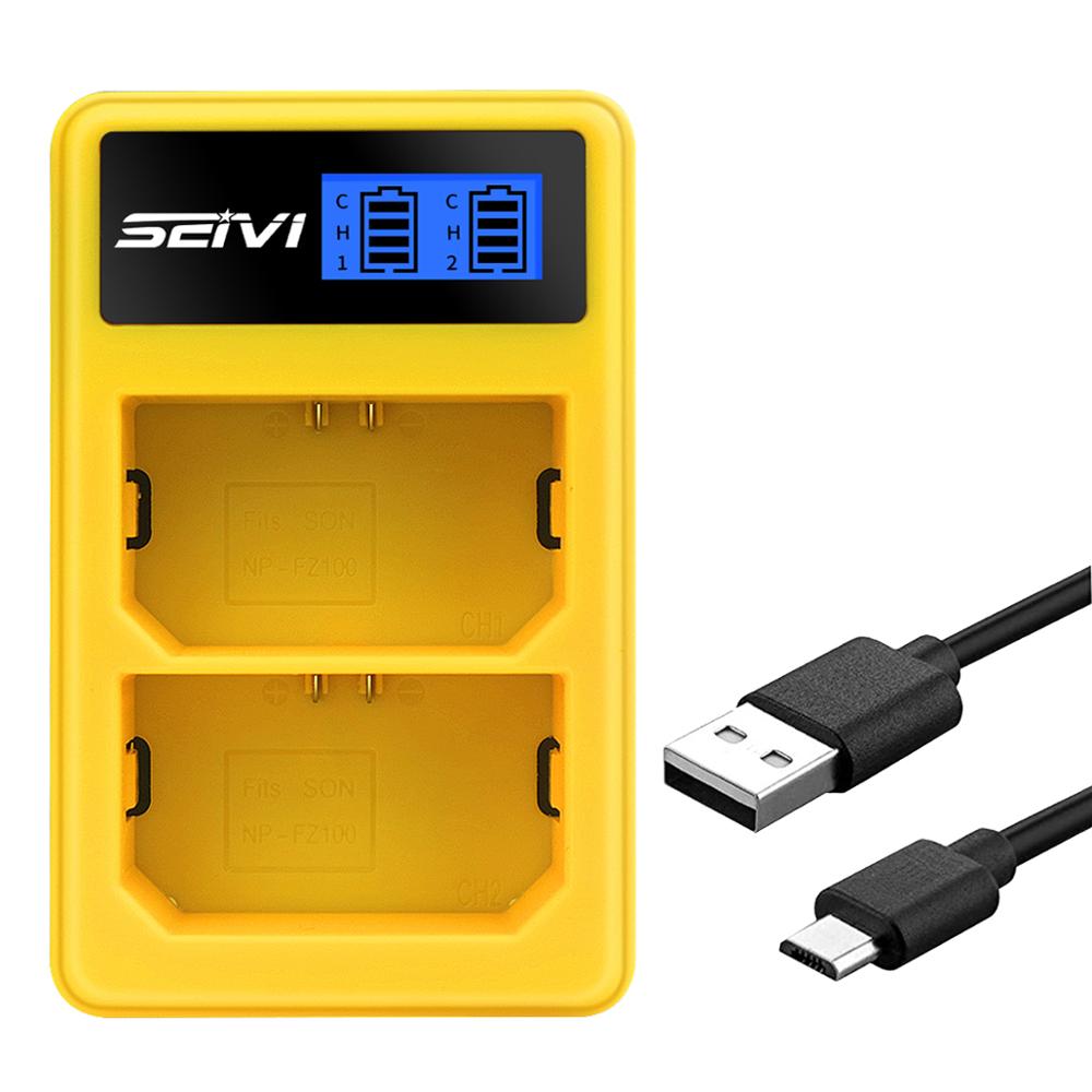 NP-FZ100 FZ100 Dual USB kamera Ladegerät für Sony BC-QZ1, sony Alpha9 Sony A9 Sony Alpha9R Sony A9R 7R IV 6600 a7III a7RIII batterie