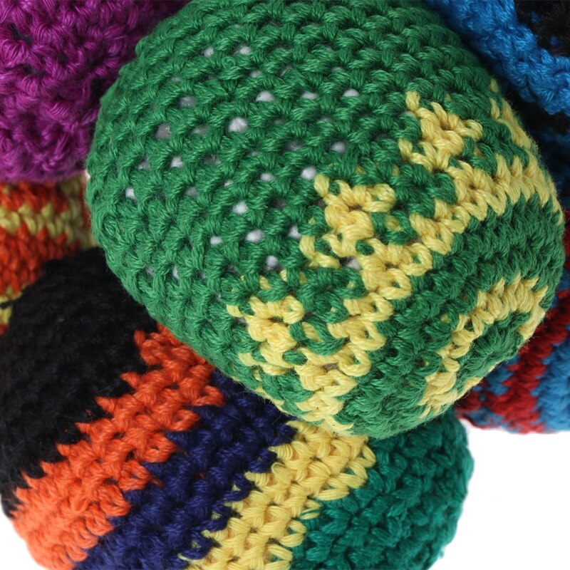 Handgemaakte Sacks Footbag Speelgoed Ballen Magic Jongleren Bal Kid Outdoor Speelgoed Zachte Bal Footbag Speelgoed