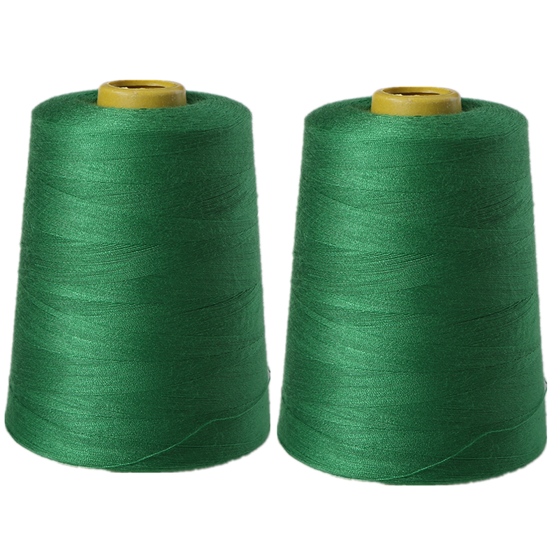 1Pcs 8000 Yards Polyester Thread Sewing Color Optional: Grass green 1pcs