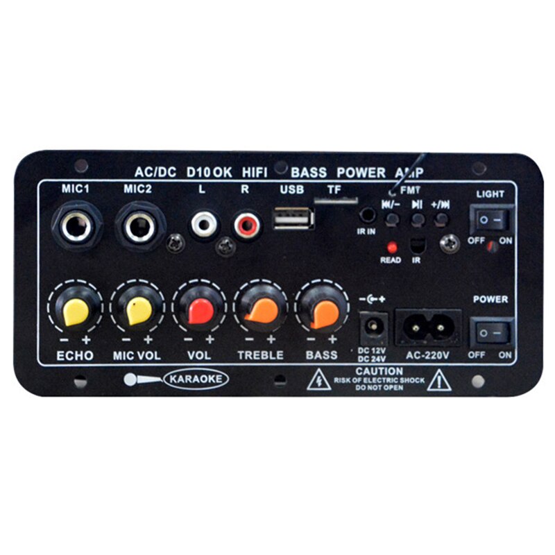 12V HIFI STÉRÉO Amplificateur Audio Haut-parleur Téléphone Pc Mp3