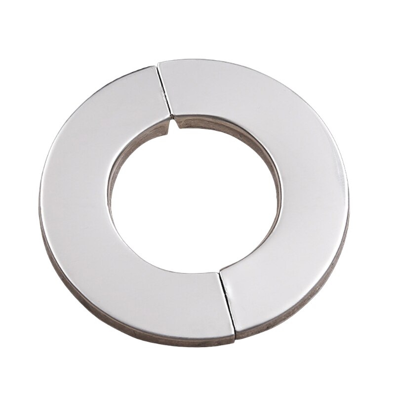 Stainless Steel Split Round Escutcheon Plate Wall Split Flange for 24/28/35/42/51mm Diameter Pipe Bathroom Accessories