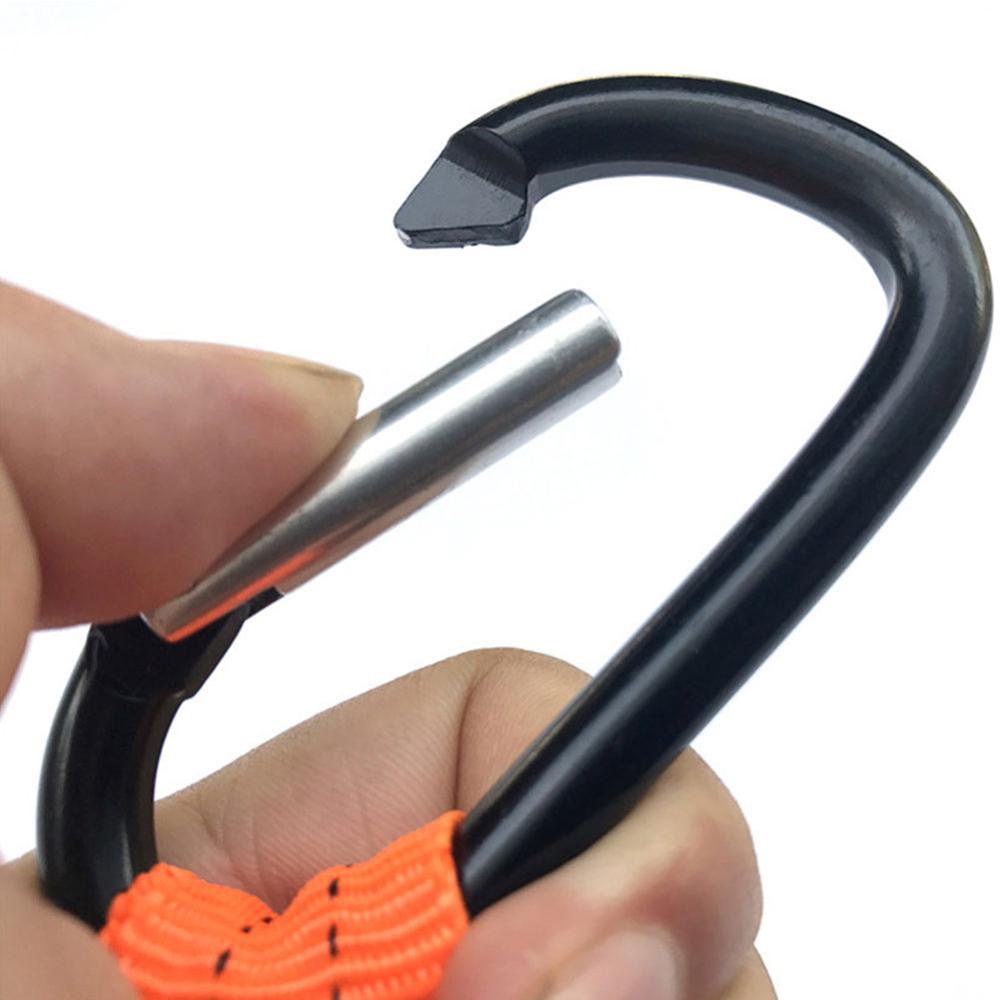 Carabiner Lanyard Retractable Safety Rope Telescopic Elastic Climbing Tool anti-fall safety rope