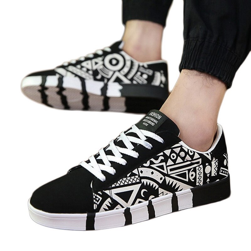 Loozykit herr sneakers vår/höst herr fritidsskor canvas sneakers koreanska sport manliga studentskor