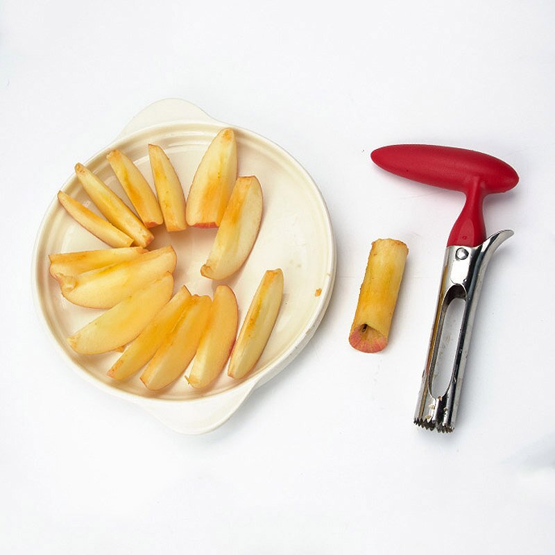 Roestvrijstalen keukengadget gereedschap fruit ontpitter ontpitter fruit groente gereedschap appel peren ontpitter easy twist
