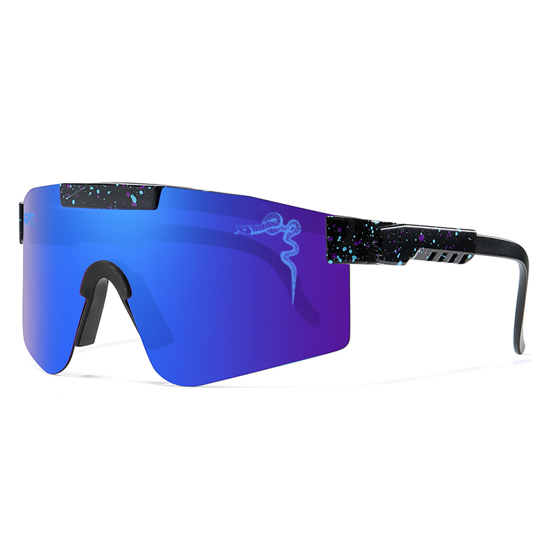 Gafas deportivas para hombre y mujer, gafas de sol para ciclismo, gafas para exteriores, piernas dobles, bicicleta, vista amplia, gafas a prueba de viento para Mtb UV400