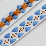 2 Yard 1.2-2 cm Etnische Lint Embroideried Trim Boho Lace DIY Kleding Tas Accessoires Geborduurde Stof: G width 1.2cm