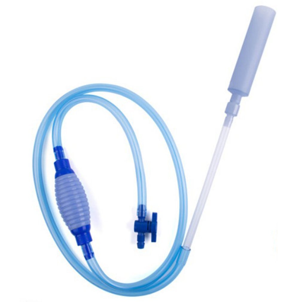 Aquarium fish tank water changer small fish tank semi-automatic water exchange water change sand washing device: S