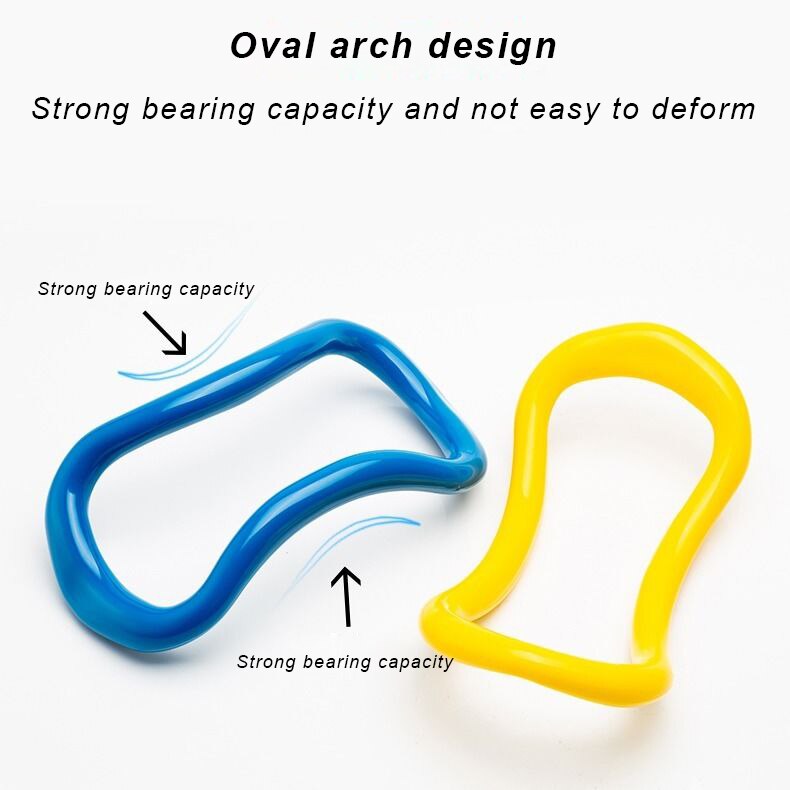 Yoga Ring Open Schouder Yoga Cirkel Beauty Been Shape Yoga Cirkel Stretching Armband Terug Stretching Oefening Yoga Accessoires