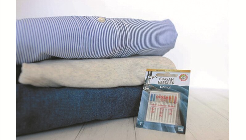 10pcs/pack ORGAN Home Sewing Machine Needles For Jeans Universal&amp; Super Stretch Various Purposes Combi Pack Needle