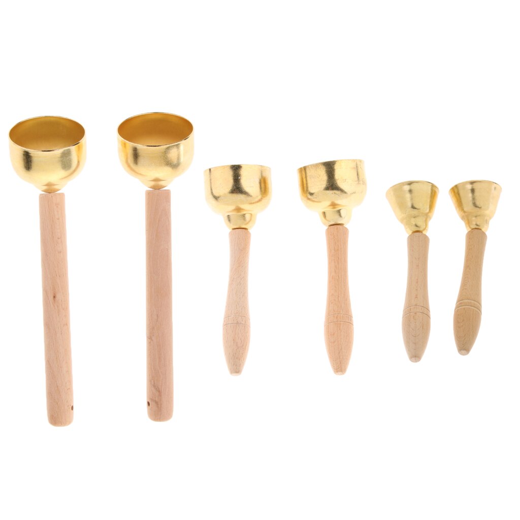 1 Pair Koperen Peng Bell Tinkle Jingle Bell Percussie Instrument