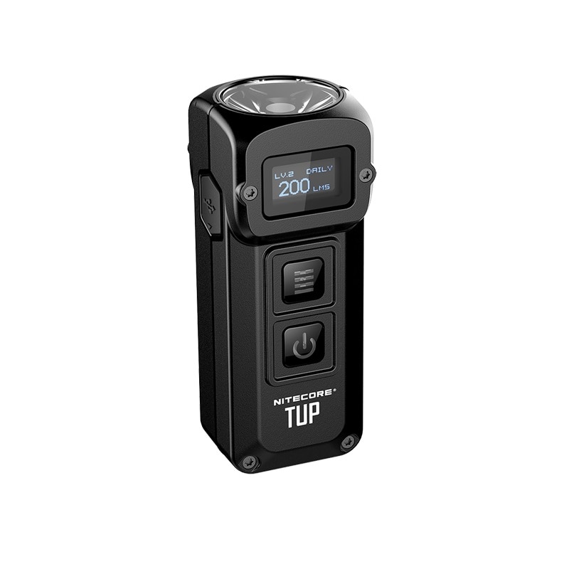 NITECORE TUP USB recargable MINI linterna CREE XP-L HD V6 max 1000 LM distancia de haz 180M revolucionaria inteligente ED