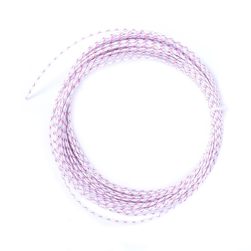 12 M/Reel 4 Kleuren Squash Racket Snaren Squash String Elastische Duurzaam Sport Tennisracket Reparatie Vervanging Accessoires Onderdelen: Pink