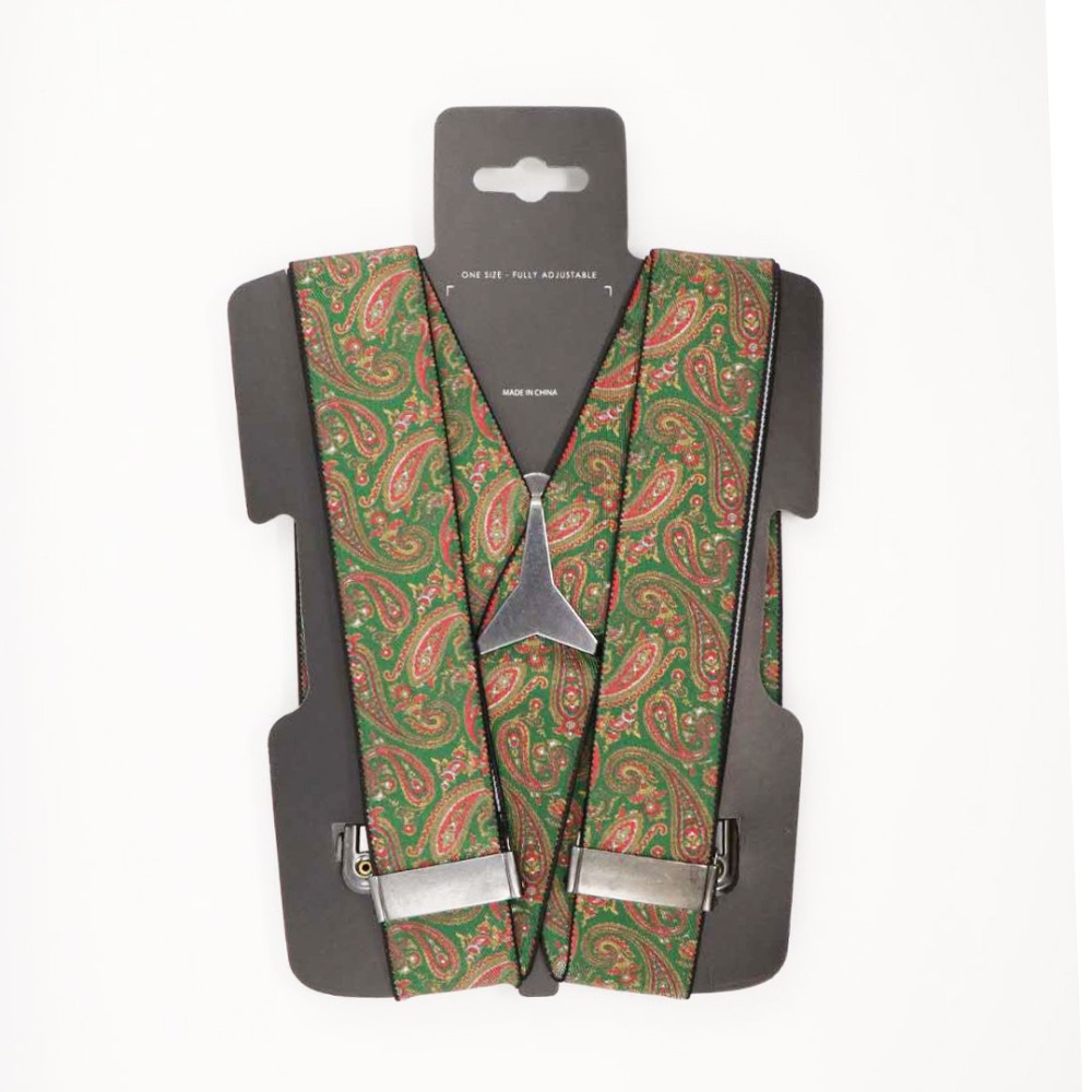 YBMB Bretels Mannen 4 Clips Bretels X-back Pa Hoge Elastische Business Mannen Driehoek Bretels mannen Mode shirt Brace s