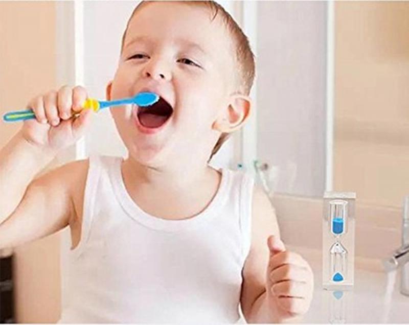 3 Minutes Timer Transparent Crystal Resin Timer Hourglass Kids Novelty Fun For Children