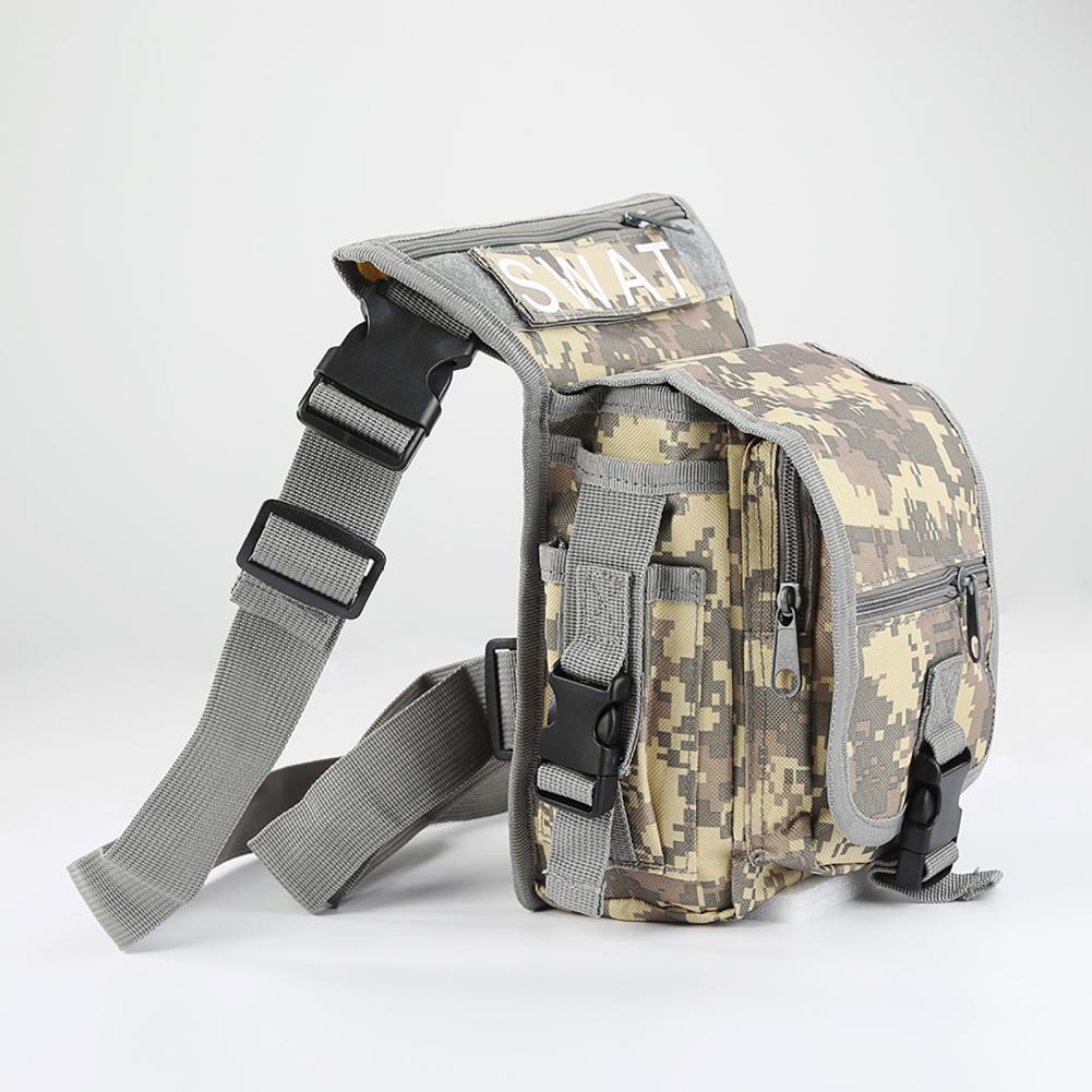 Leg Bag Unisex Waterproof Nylon Leg Bag Waist Pack for Outdoor Leg Bag