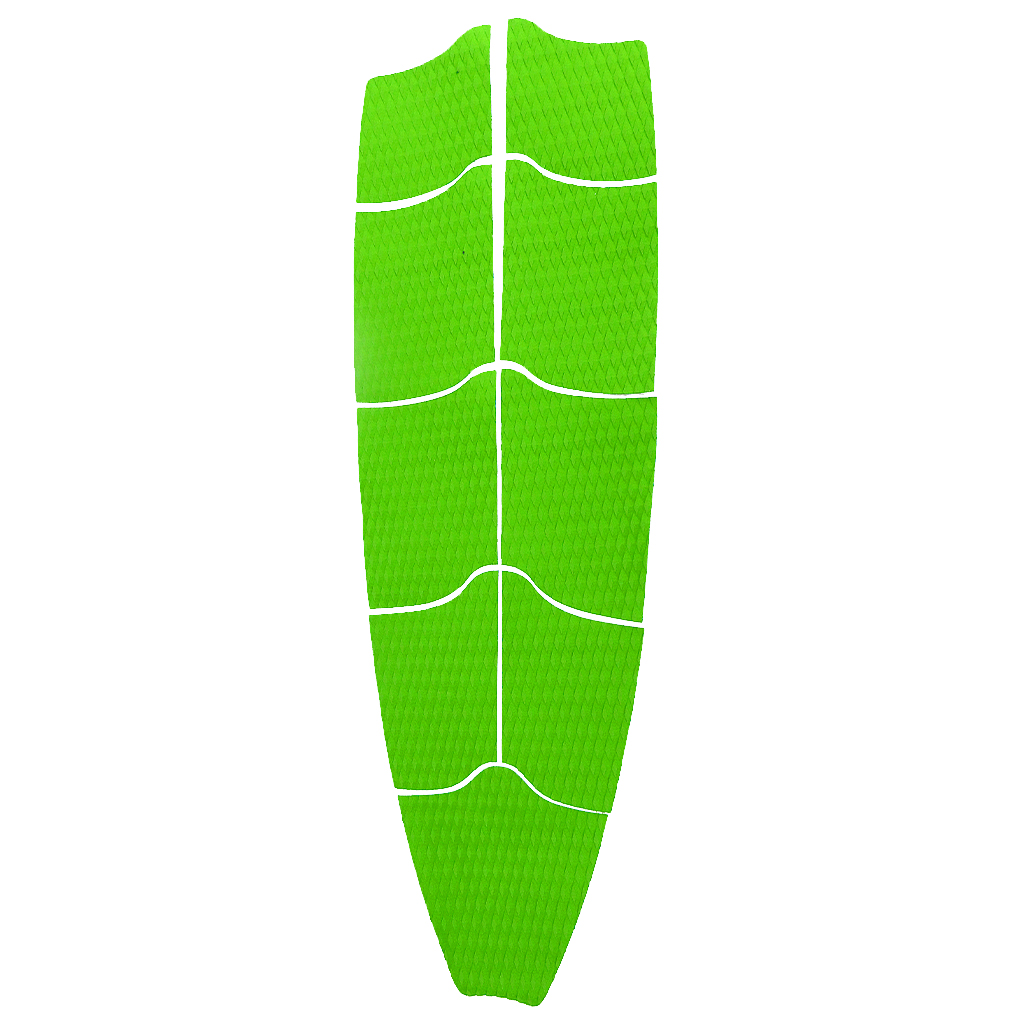 9 stk paddle board trækkraft pad deck grip pad - surfing deck pad til sup surfboard longboard-let at anvende  - 5 farver: Grøn