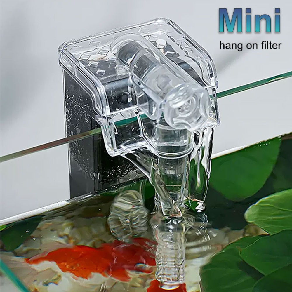 Filter Aquarium External Filter Pump External Box Filter Hanging Fish Tank Filter Fish Turtle Tank Filter Filtration Equipment
