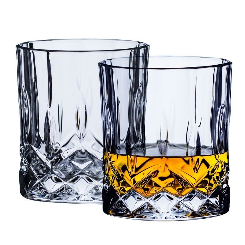 Whisky glass 220ml lead-free glass beer Stein Bar glass With thick glass high-grade glass