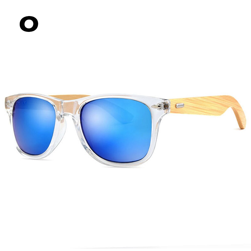 Classic 20 Kleur Film Bamboe Zonnebril Voor Mannen En Vrouwen Houten Hout Retro Vintage Fietsen Bril Meekleurende Oculos Bike # F: O