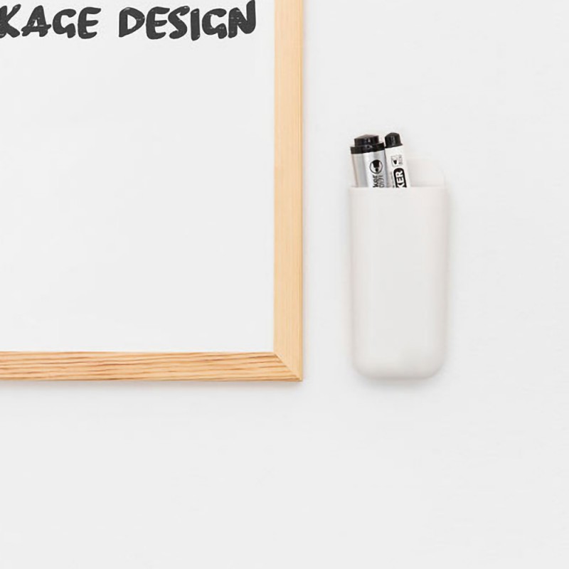 Pen Storage BoxNovel Desktop Monitor Pocket Pen Holder Multi-function Desk Stationery