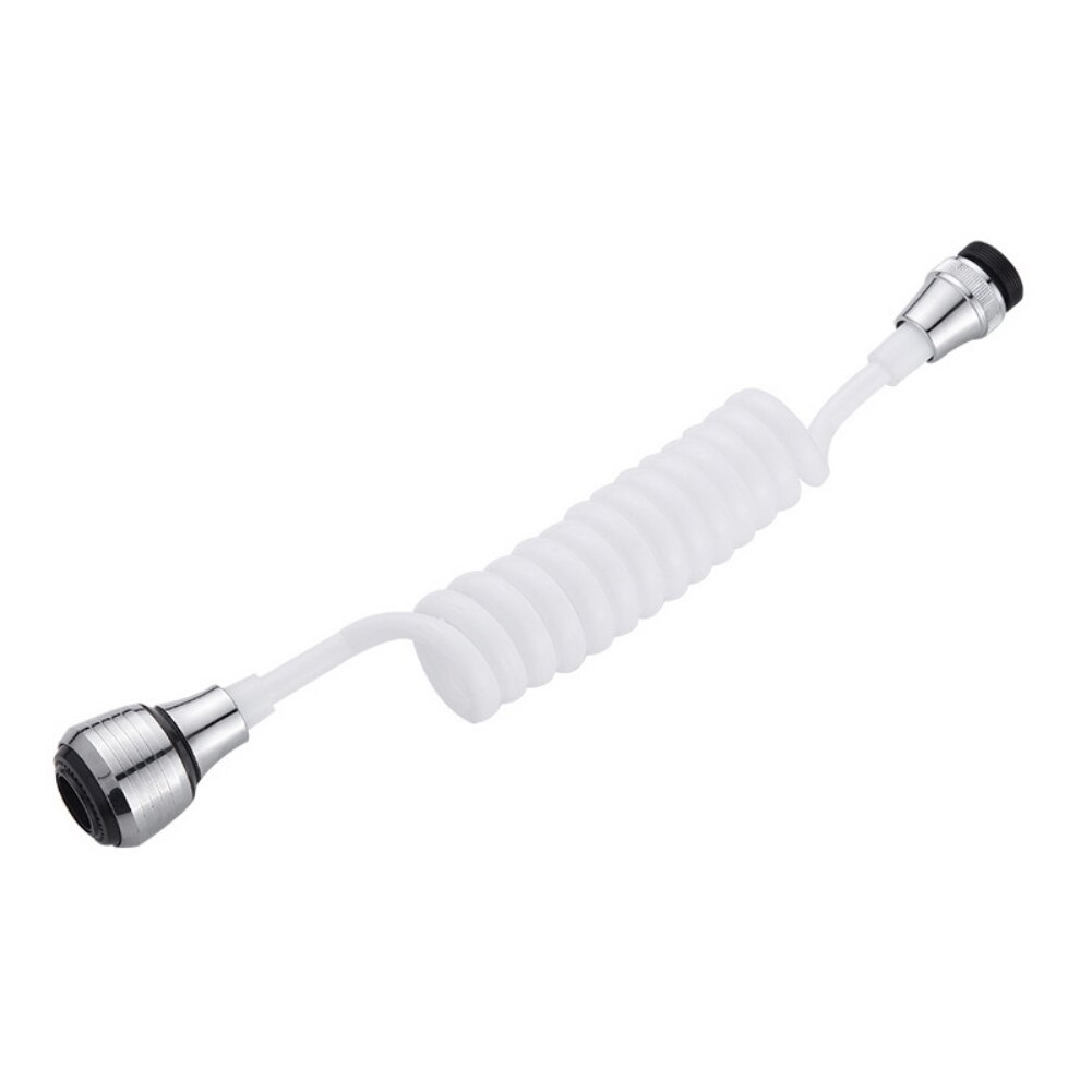Flexible Water Saving Tap Adapter Long Hose Faucet Extender Nozzle Sink Spray Bubbler Sprinkler Bath Shower Faucet Accessories: Default Title