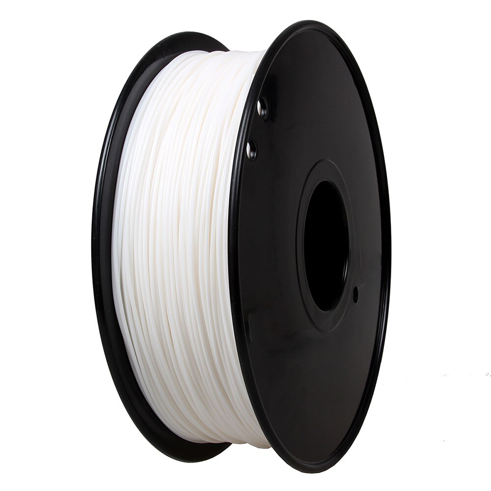 LERDGE 3D Drucker Filament Nylon 1,75mm 1KG Spule Zähigkeit Material transparent Einfarbig Weiß Pa Liefert Schwarz Verbrauchs