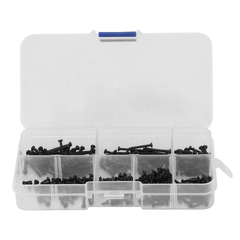 Self-tapping screws black carbon steel self-tapping screws M2 Wood screw