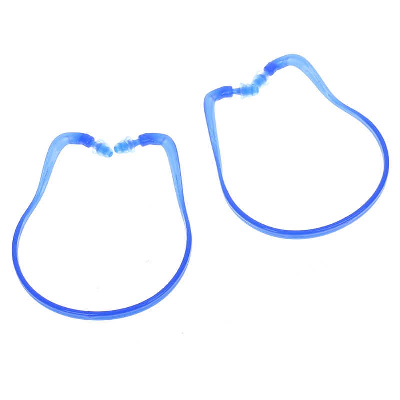 1Pcs Swim Reusable Hearing Protection Noise Reduction Earplugs Earmuff Silicone Ears Protector Corded Ear Plugs