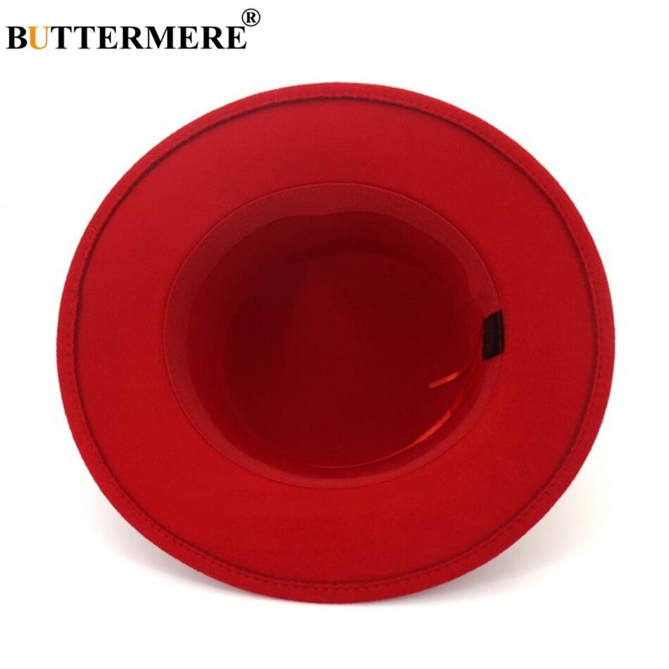 Buttermere Rode Fedora Hoed Voor Vrouwen Wol Schipper Vilten Hoed En Cap Britse Stijl Vintage Vrouwelijke Wollen Jazz Hoed