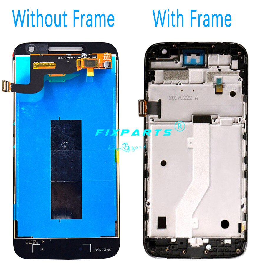 For Motorola MOTO G4 PLAY LCD Display Touch Screen Digitizer Assembly Xt1601 Xt1602 XT1603 Xt1604 5.0" For MOTO G4 Play LCD