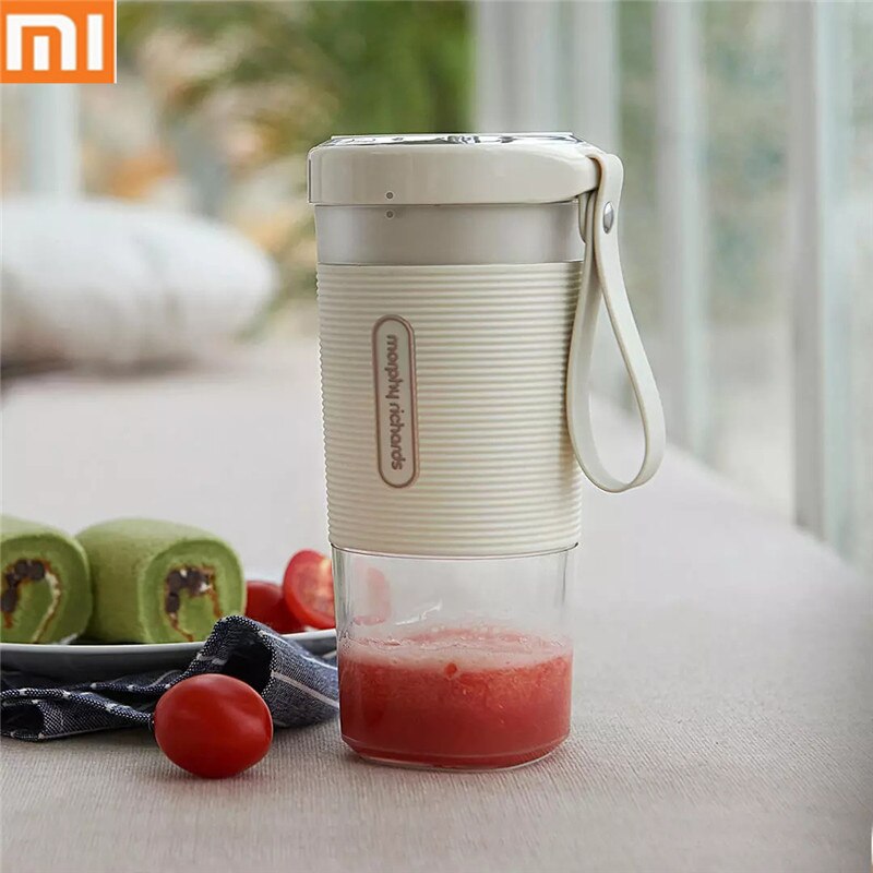 XIAOMI MIJIA Blender Fruit Cup Small Portable Blender Juicer Mixer Food Processor 300ML Magnetic Charge 40 Seconds Of Quick