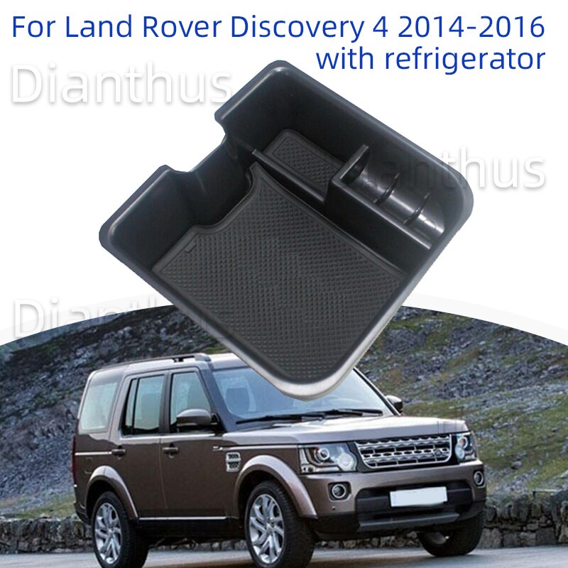 For Land Rover Discovery 4 with refrigerator Car Center Console Armrest Storage Box Organizer Tray Accessories