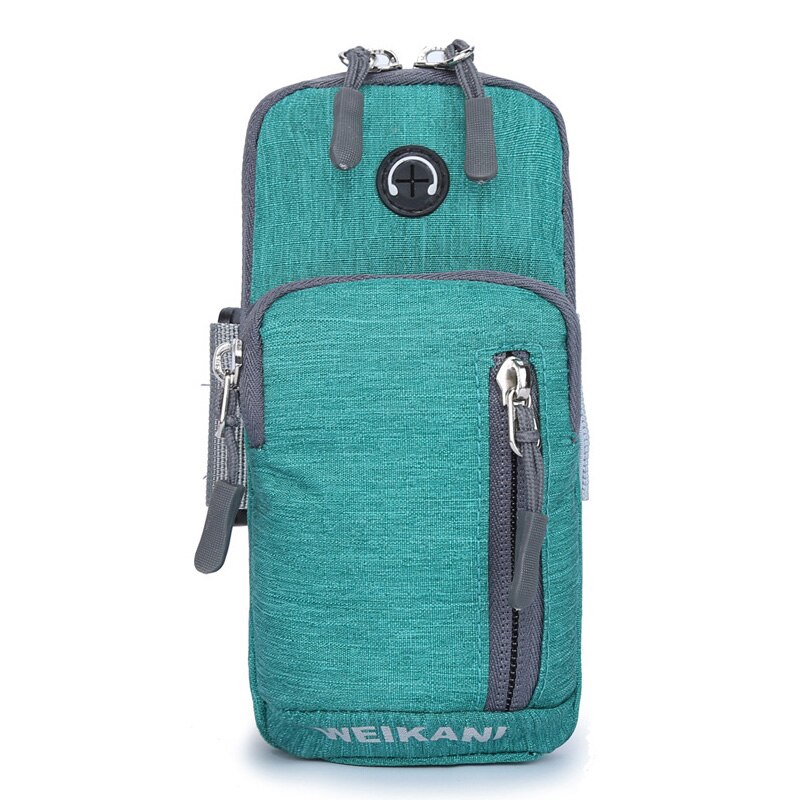 Waterproof Sports Mobile Phone Arm Bag Sweat Proof Running Cycling Cell Phone Pouch Case Fitness Gadget Holder Pocket: For 5.5 to 6.5 Inch / Green