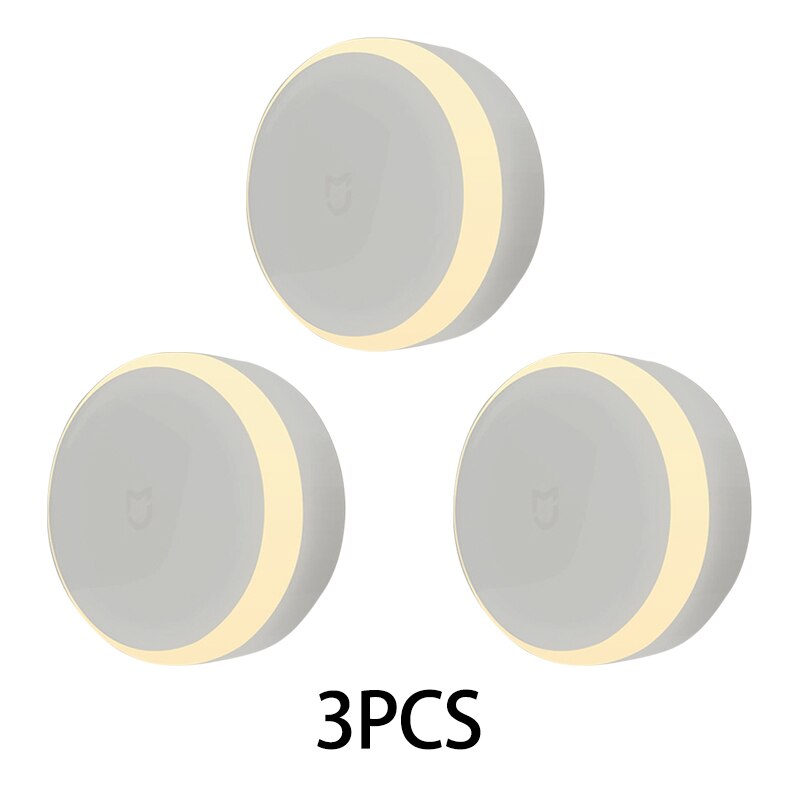 Xiao Mi Mi Jia Led Lamp Gang Nachtlampje Infrarood Afstandsbediening Body Motion Sensor Smart Home Mi Home Licht: 3 pices