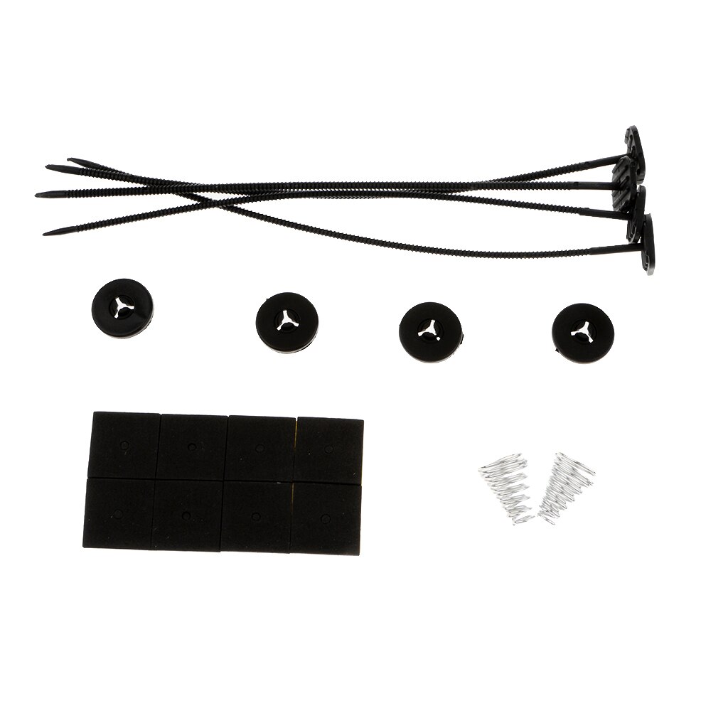 Electric Radiator Fan System Mounting Kit Tie Strap Pads