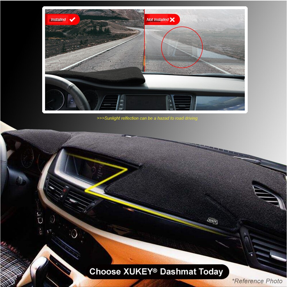 Ax Xukey Dashmat Dash Mat Voor Nissan Qashqai Rogue J10 2006 2007 - Dashboard Cover Pad Zonnescherm Dash board Cover Tapijt