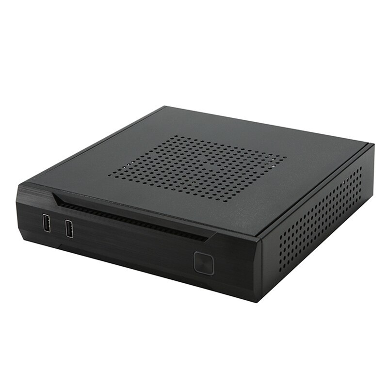 TX01 Itx Case Htpc Chassis Met Back Beugel Mini-Itx Computer Case USB2.0 Industriële Controle Itx Behuizing