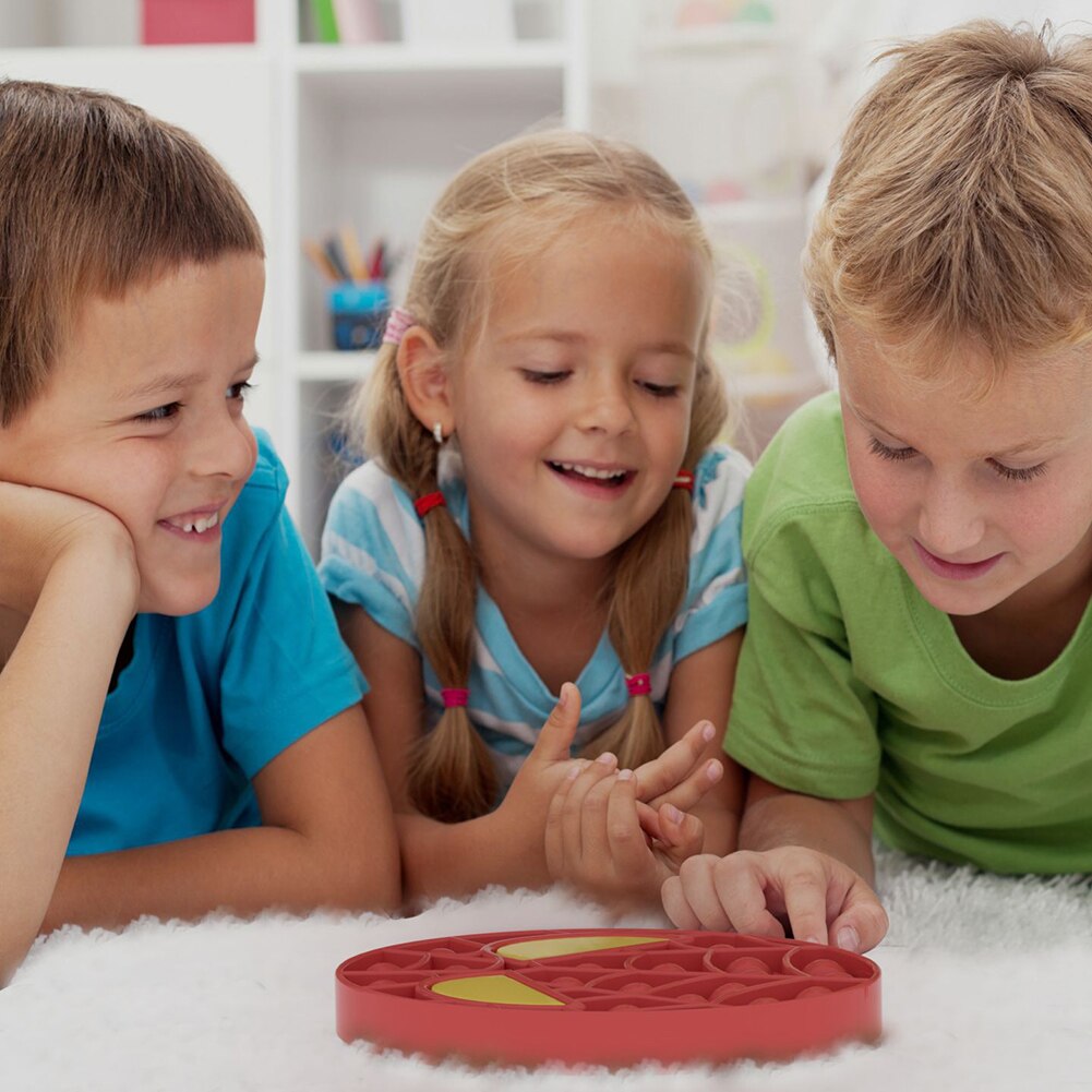 Silicone PushPOPBubbleCartoon Man Sensory Fidget Toys for Autism Stress RelieverPOPs Fidget Anxiety Relief Funny Toys for Adult