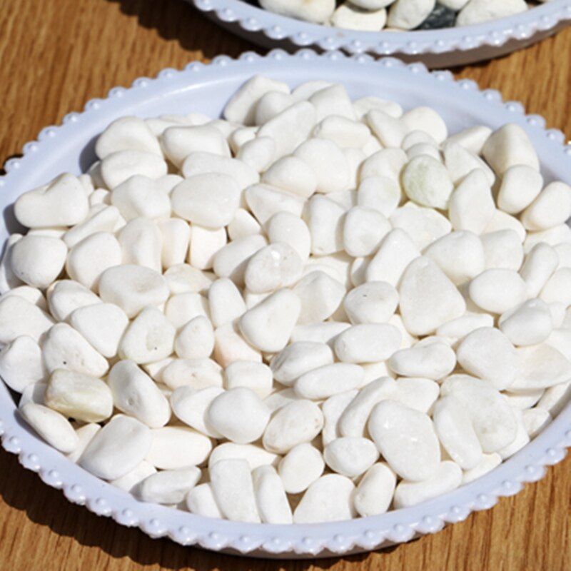 500g decoratieve tuinkiezels, stenen, vetplanten, bloempot, bestrating, aquariumdecoratie, maat s/m/l