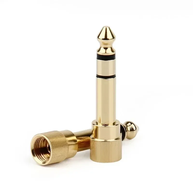 Jack 6,5 6,35mm Auf 3,5mm Audio- Adapter Männlich Weiblich Stecker Kopfhörer Konverter Für Rührgerät Verstärker Mikrofon Computer gitarre