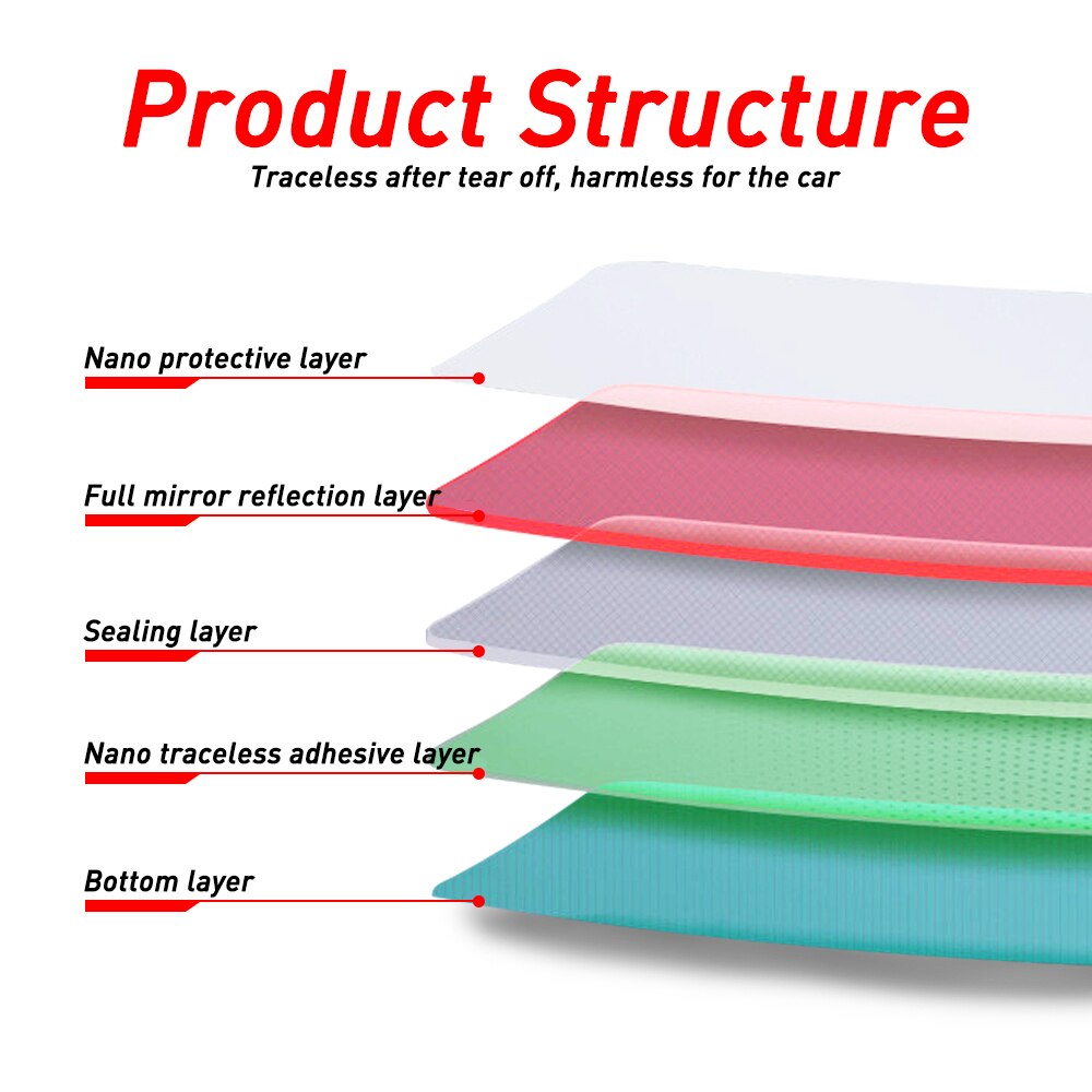 For Renault Megane 3 4 Car Bumper Reflective Tape Strip Stickers High Reflective Tape Auto Exterior Accessories for Renault Arka