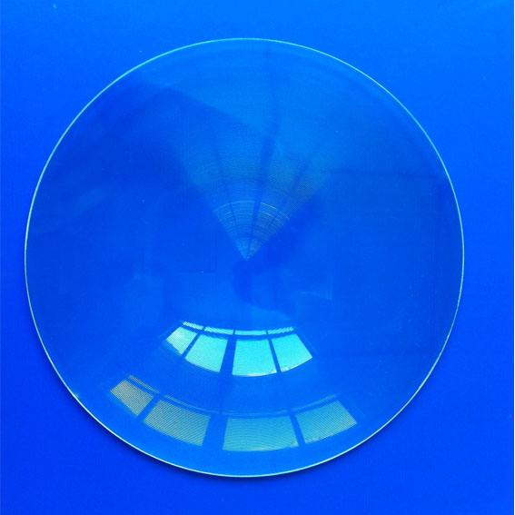 PMMA fresnel-linse durchmesser 250mm, brennweite 500mm 1000mm