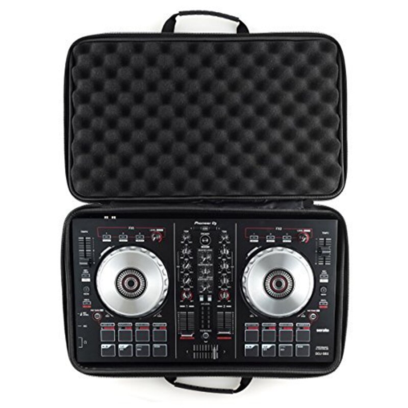 HEIßER-Hartschalenkoffer für Pioneer DJ DDJ-SB3 / DDJ-SB2 DJ / DDJ-400 Controller oder DDJ-RB Tragbare 2-kanal Controller