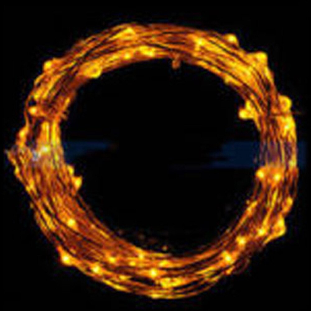 Guirnalda de luces Led Feimefeiyou 2m 20 para exteriores, guirnalda de luces con batería de cobre para fiestas, Navidad, bodas # W3